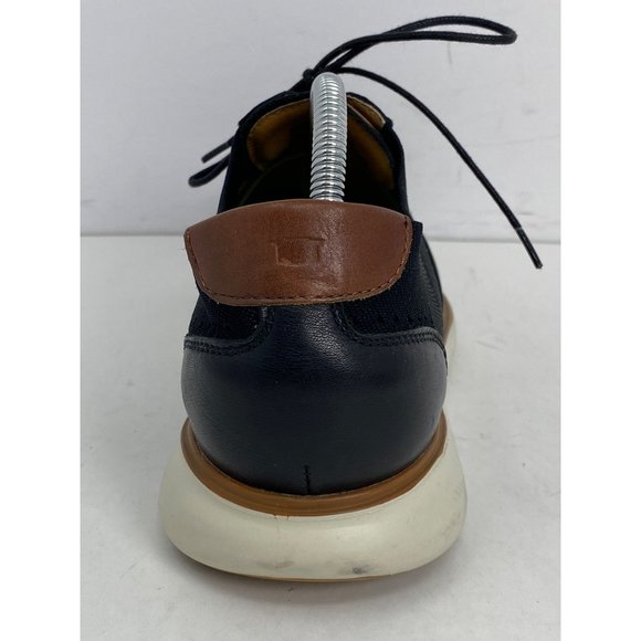 Florsheim Mens Fuel Knit Wingtip Oxford Black size 9.5W Great Condition - Picture 8 of 11